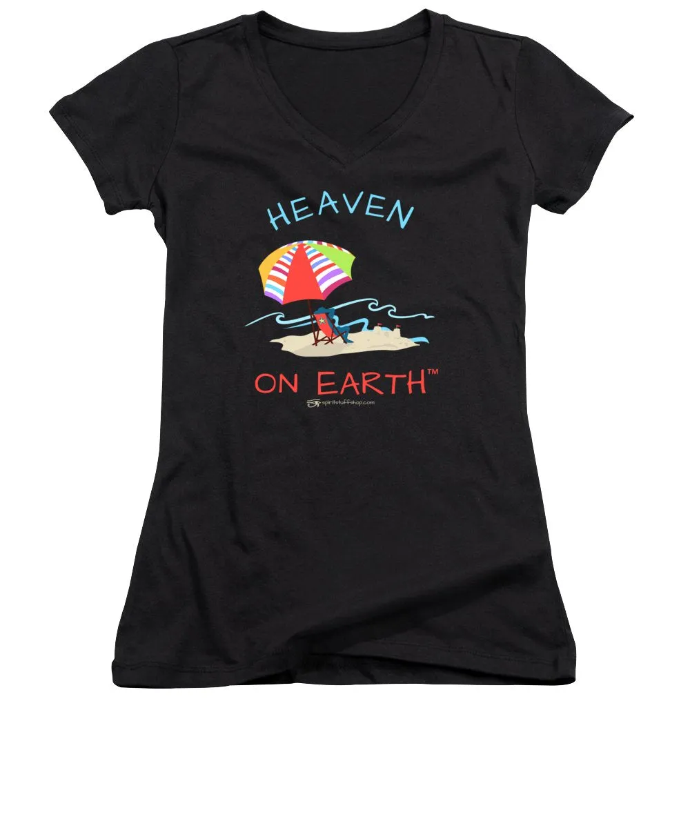 Summer Scene Heaven On Earth - Women's V-Neck